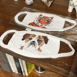 Children's animal face masks